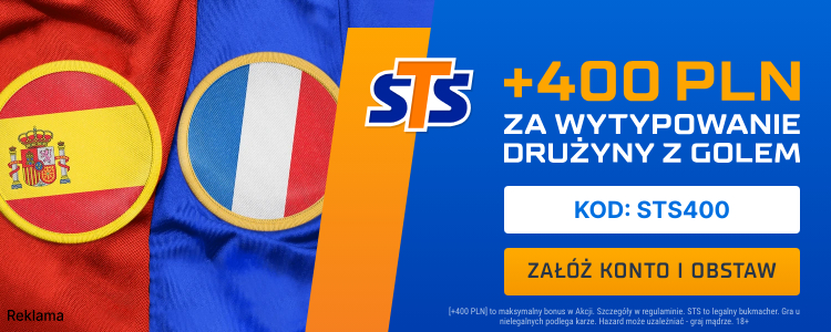 Hiszpania - Francja bonus bukmacherski